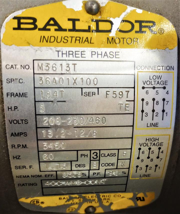Power Flame Inc. 5 HP Fan Assembly Garden City Plastics